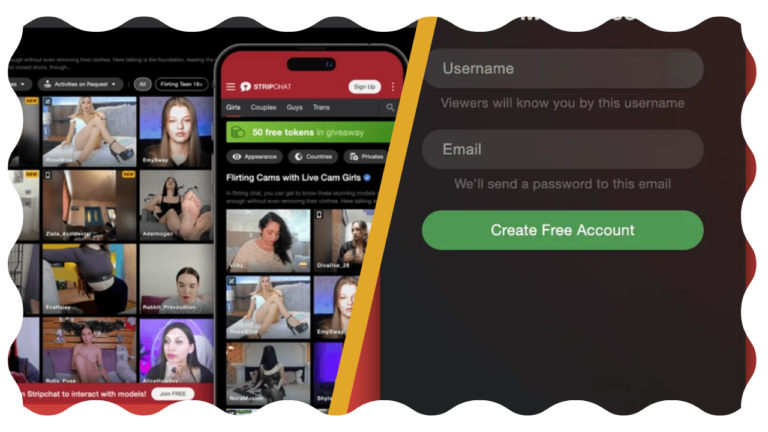 Stripchat model registration